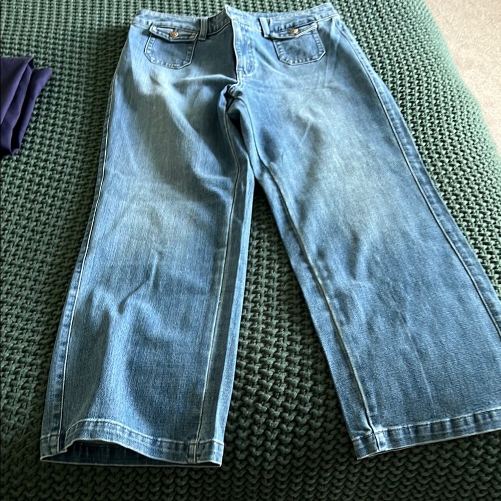 Stylish Blue Denim Jeans by Talbots